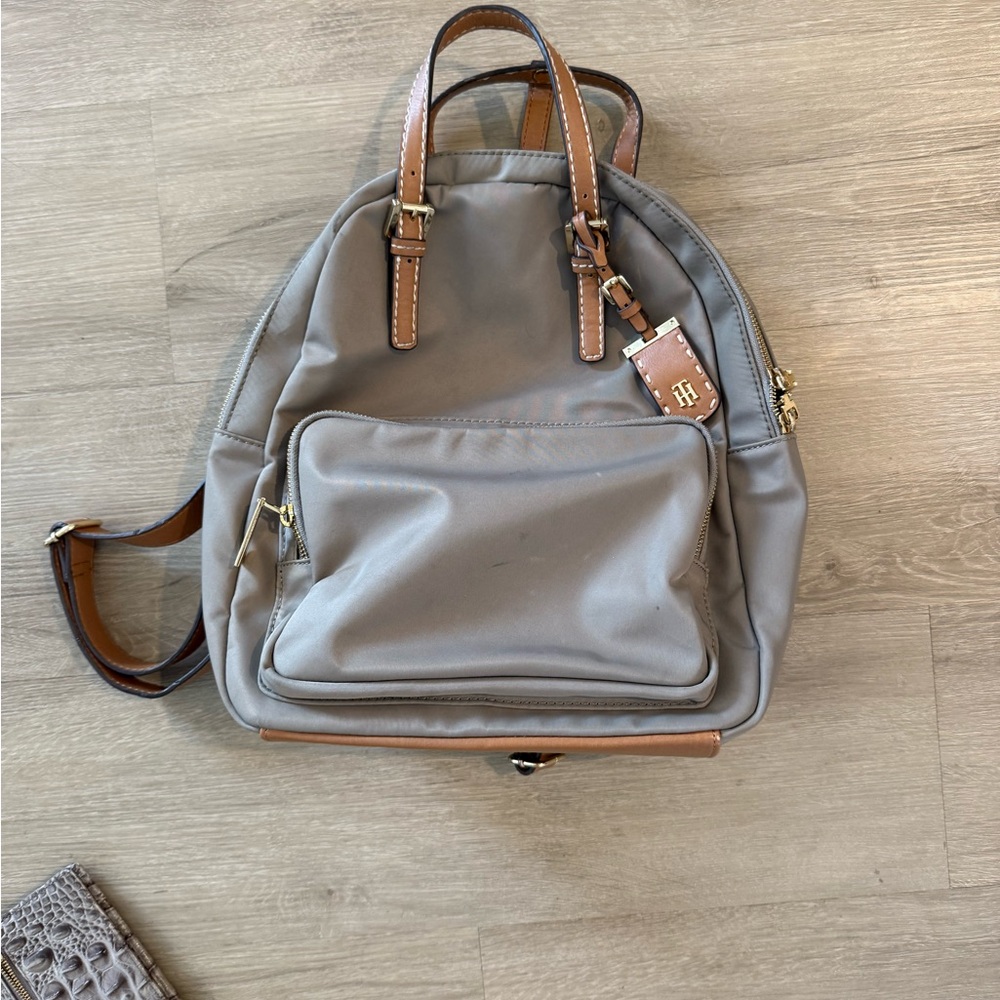 Taupe Tommy Hilfiger Backpack